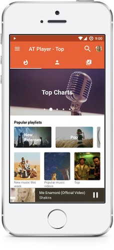 AT Player: Free Music Downloader & Player